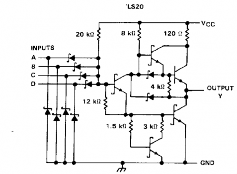 74LS20