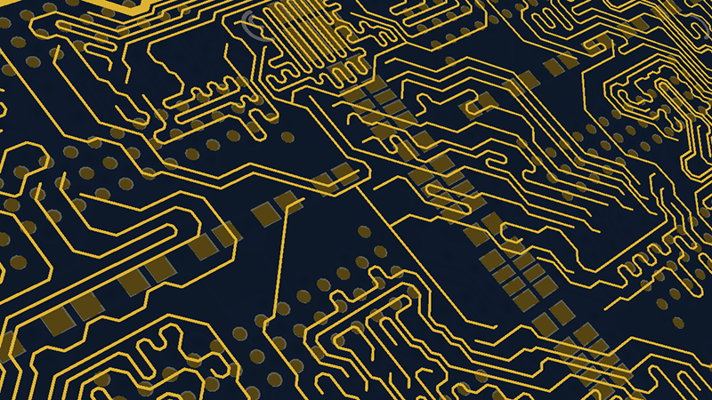 PCB中各组件之间连线