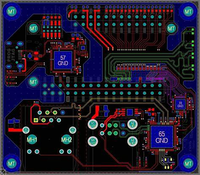 pcb板电路图