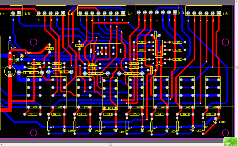 pcb板电路图