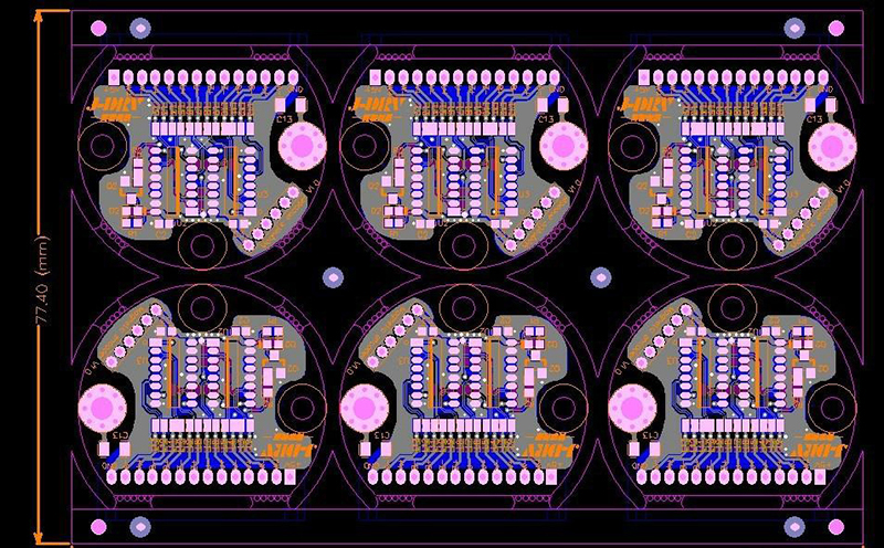 关于PCB拼板邮票孔制作规范